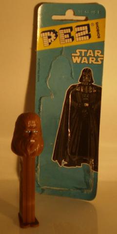 Science-Fiction/Fantastique - Star Wars - publicité - George LUCAS - Star Wars - Pez - Chewbacca