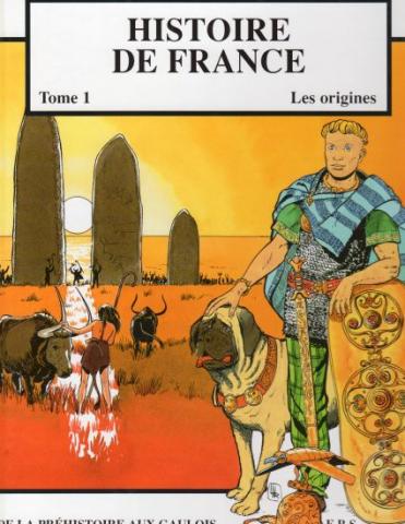 Bande Dessinée - HISTOIRE DE FRANCE n° 1 - René LE HONZEC - Histoire de France - 1 - Les origines - De la préhistoire aux Gaulois