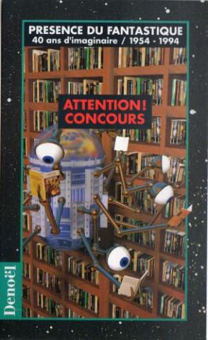 Science-Fiction/Fantastique - DENOËL Présence du Futur - Catalogues et documents -  - Présence du Futur - Catalogue analytique 1994 - carte concours seule