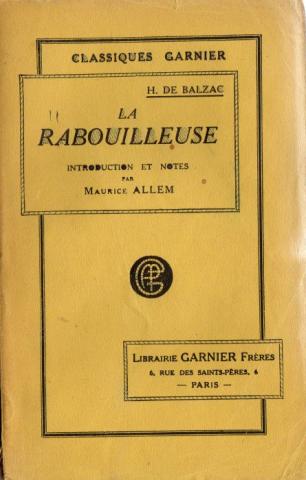 Varia (livres/magazines/divers) - Garnier-Flammarion - Honoré de BALZAC - La Rabouilleuse