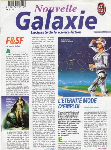 Science-Fiction/Fantastique - J'AI LU catalogues et divers -  - Nouvelle galaxie - janvier 1995 - Magazine promotionnel des éditions J'ai Lu