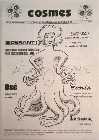 Science-Fiction/Fantastique - COSMES - Le Journal de l'Obsilune n° 3 -  - Cosmes - Le journal des Seigneurs de l'Obsilune n° 3 - 14/12/1996