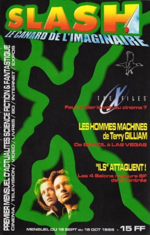 Science-Fiction/Fantastique - LCX (La Compagnie X) Slash n° 16 -  - Slash n° 16 - septembre 1998 - X-Files
