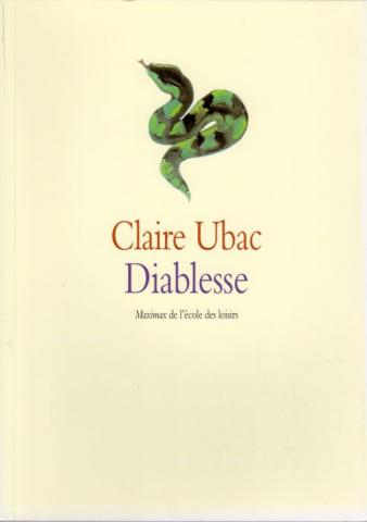 Varia (livres/magazines/divers) - L'École des Loisirs - Claire UBAC - Diablesse
