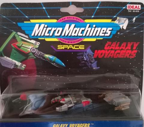Science-Fiction/Fantastique - Robots, jeux et jouets S.-F. et fantastique -  - Micro Machines - Ideal 96-608 - Galaxy Voyagers set n° 1