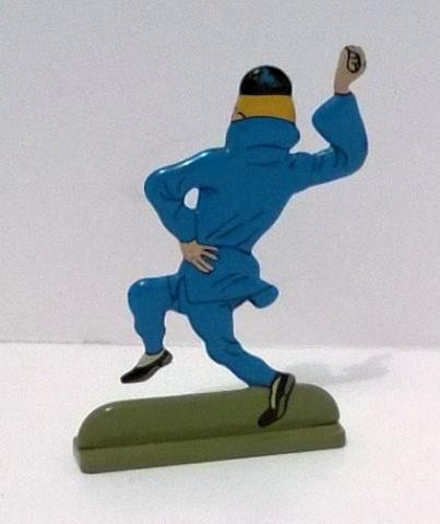 Bande Dessinée - Hergé (Tintinophilie) - Figurines - HERGÉ - Tintin - Atlas - Les Archives Tintin - Le Lotus bleu, figurine étain - 2151 202