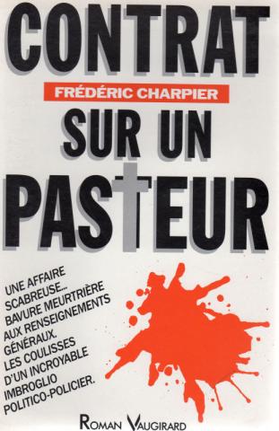 Policier - VAUGIRARD Hors collection - Frédéric CHARPIER - Contrat sur un pasteur