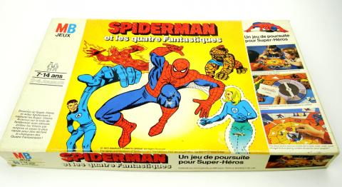 Bande Dessinée - Marvel (Documents et Produits dérivés) -  - MB Jeux 601476601 - Spiderman et les quatre Fantastiques