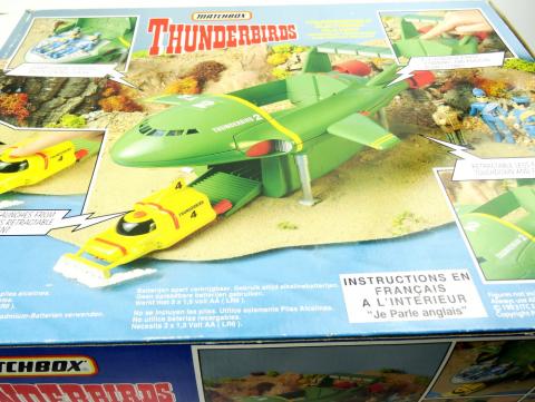 Science-Fiction/Fantastique - Séries TV -  - Thunderbirds 2 - Matchbox - 41720.20 - Electronic playset with pilot commands and rocket sounds