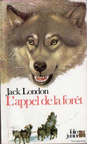 Varia (livres/magazines/divers) - Gallimard Folio junior n° 8 - Jack LONDON - L'Appel de la forêt