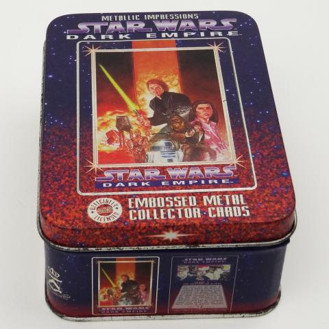 Science-Fiction/Fantastique - Star Wars - images -  - Star Wars - Dark Empire - 1995 - Embossed metal collector cards - coffret 6 cartes collector en métal