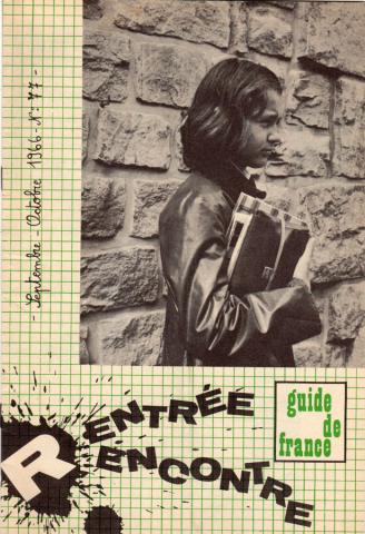Varia (livres/magazines/divers) - Scoutisme -  - Guide de France n° 77 - septembre-octobre 1966 - Rentrée-rencontre