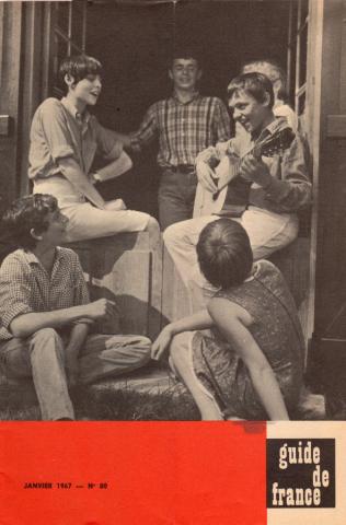 Varia (livres/magazines/divers) - Scoutisme -  - Guide de France n° 80 - janvier 1967