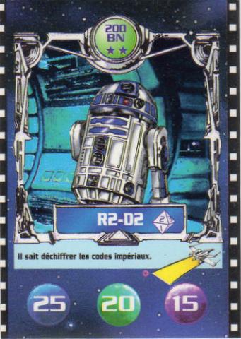 Science-Fiction/Fantastique - Star Wars - publicité - George LUCAS - Star Wars - BN - 1993 - Le Défi du Jedi - R2-D2