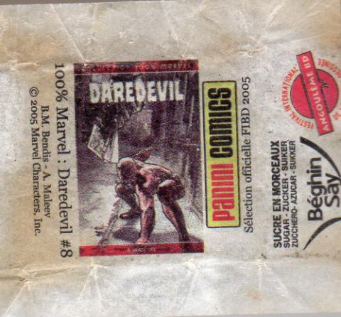 Bande Dessinée - Marvel (Documents et Produits dérivés) -  - Marvel - Béghin Say - FIBD sélection officielle 2005 - 100 % Marvel : Daredevil #8 - enveloppe de sucre