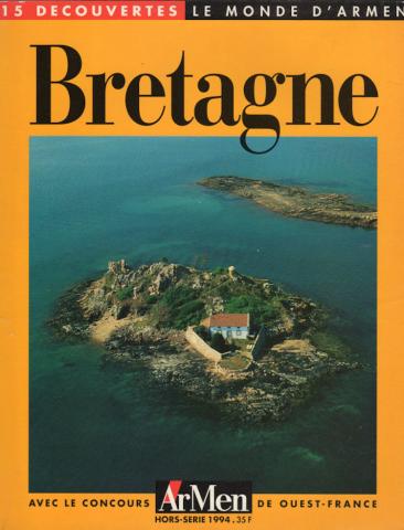 Varia (livres/magazines/divers) - Géographie, voyages - Magazines n° 19 -  - Bretagne - Hors série - juin 1994 - 15 découvertes : le monde d'ArMen
