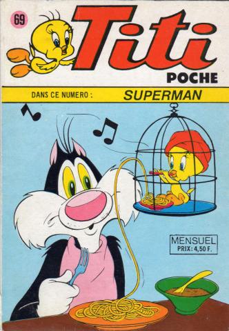 Bande Dessinée - TITI -  - Titi Poche n° 69 - 1978 - Dans ce numéro : Superman