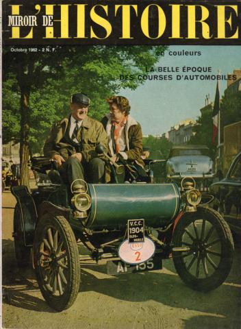 Varia (livres/magazines/divers) - Miroir de l'Histoire n° 154 -  - Miroir de l'Histoire n° 154 - octobre 1962 - La belle époque des courses d'automobiles