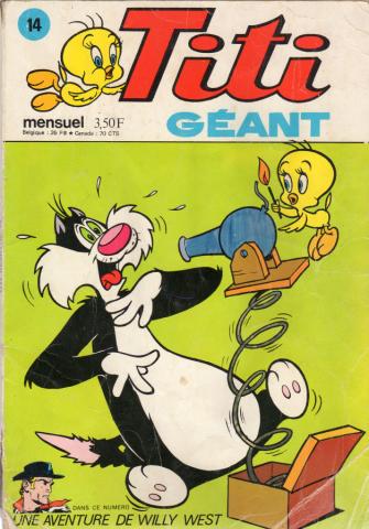 Bande Dessinée - TITI -  - Titi géant n° 14 - avril 1975