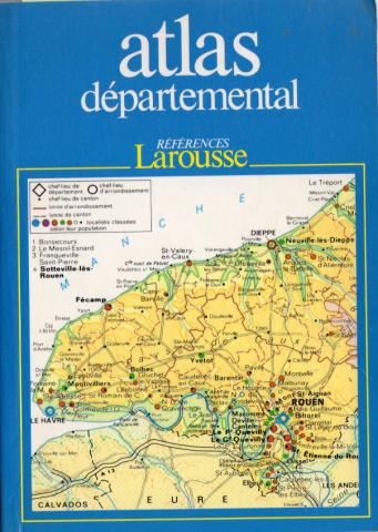 Varia (livres/magazines/divers) - Géographie, voyages - France -  - Atlas départemental