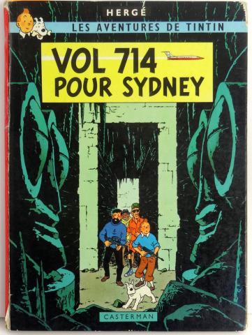 Bande Dessinée - TINTIN - Les aventures n° 22 - HERGÉ - Les Aventures de Tintin - 22 - Vol 714 pour Sydney