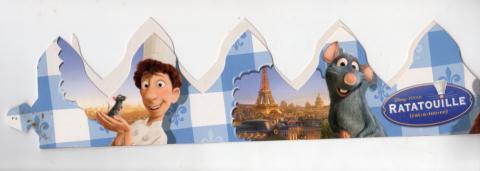 Bande Dessinée - Disney - Publicité - DISNEY (STUDIO) - Disney/Pixar - Intermarché - 2016 - Ratatouille - galette des rois : couronne