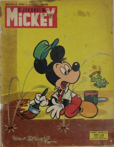 Bande Dessinée - LE JOURNAL DE MICKEY n° 459 -  - Le Journal de Mickey n° 459 - 12/03/1961
