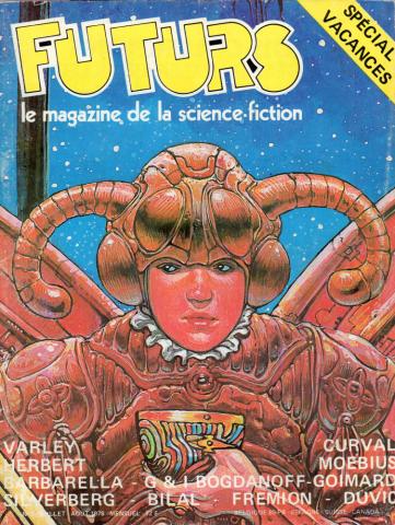 Science-Fiction/Fantastique - FUTURS PRESSE ÉDITION n° 2 -  - Futurs n° 2 - juillet-août 1978 - Spécial vacances/Varley/Herbert/Barbarella/Silverberg/G. & I. Bogdanoff/Bilal/Fremion/Curval/Moebius/Goimard/Duvic