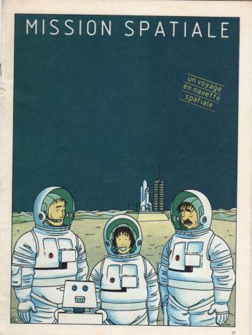 Bande Dessinée - Floc'h (Documents et Produits dérivés) - Jean-Louis FLOC'H - Floc'h - Mission spatiale - Un voyage en navette spatiale in Astrapi n° 82 - 15/03/1982