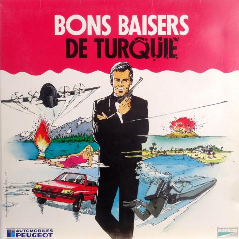 Varia (livres/magazines/divers) - Cinéma -  - Bons baisers de Turquie - Automobiles Peugeot/Crédipar - Disque promotionnel - Vinyle 33 tours 30 cm Liberty 1C 064-1832381A : James Bond greatest hits