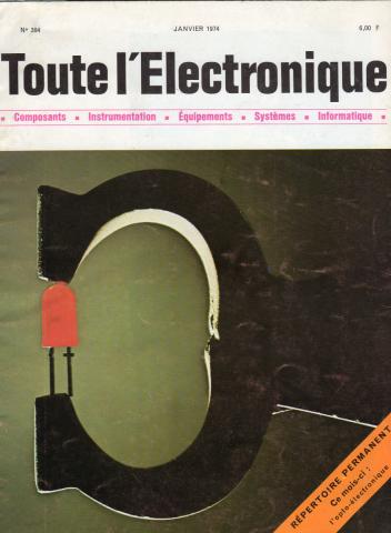 Varia (livres/magazines/divers) - Toute l'Électronique n° 384 -  - Toute l'électronique n° 384 - janvier 1974