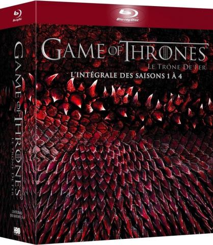Science-Fiction/Fantastique - Séries TV -  - Game of Thrones (Le Trône de Fer) - L'intégrale des saisons 1 à 4 - HBO