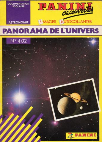 Science-Fiction/Fantastique - Espace, astronomie, futurologie -  - Panini découvertes - N° 4.02 - Panorama de l'Univers
