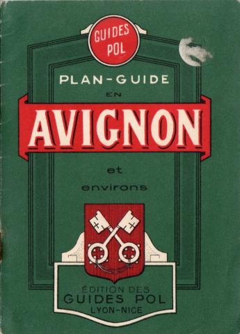 Varia (livres/magazines/divers) - Géographie, voyages - France -  - Plan-guide en Avignon et environs