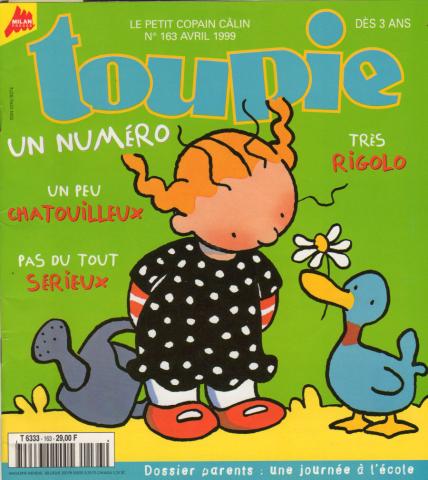 Varia (livres/magazines/divers) - Toupie n° 163 -  - Toupie n° 163 - avril 1999 - Un numéro un peu châtouilleux, pas du tout sérieux, très rigolo
