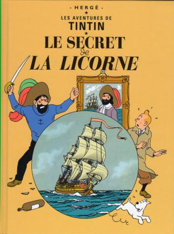 Bande Dessinée - Hergé (Tintinophilie) - Publicité - HERGÉ - Tintin - Le Figaro - Édition spéciale du 77e anniversaire - mini-album 5/7 - Le Secret de la Licorne