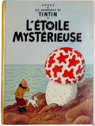 Bande Dessinée - TINTIN - Les aventures n° 10 - HERGÉ - Les Aventures de Tintin - 10 - L'Étoile mystérieuse
