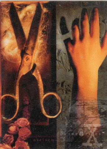 Science-Fiction/Fantastique - X-Files Trading cards -  - X-Files - Topps - 1996 - trading cards - 22 - Episodes - 2X13 Irresistible (1/13/95)