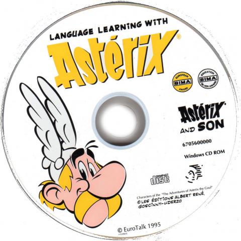 Bande Dessinée - Uderzo (Astérix) - Audio, vidéo, logiciels - Albert UDERZO - Astérix - Astérix and Son - Language Learning with Astérix - CD-Rom Windows 6705600000