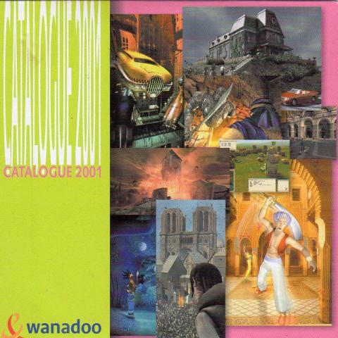 Logiciels, jeux vidéo -  - Wanadoo - CD-Rom - catalogue 2001