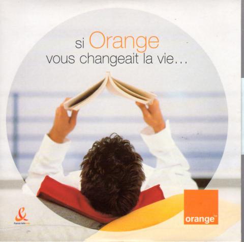 Logiciels, jeux vidéo -  - Orange - Si Orange vous changeait la vie - CD-rom d'installation