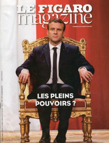 Le Figaro Magazine n° 22659 -  - Le Figaro Magazine n° 22659/22660 - 16-17/06/2018 - Les pleins pouvoirs ?