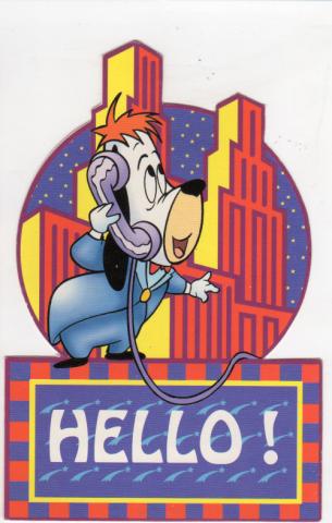 Bande Dessinée - Tex Avery (Documents et Produits dérivés) - Tex AVERY - Droopy - Carlton - Hello! - carte postale