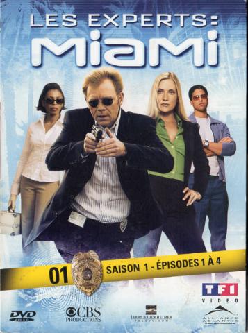 Vidéo - Séries et animations -  - Les Experts : Miami - Saison 1 - Épisodes 1 à 4 - DVD