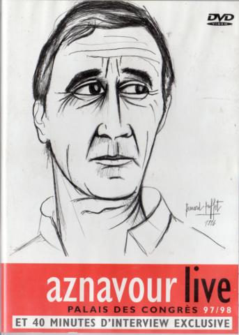 Audio/Vidéo - Pop, rock, variété, jazz -  - Aznavour live Palais des Congrès 97/98 et 40 minutes d'interview exclusive - DVD