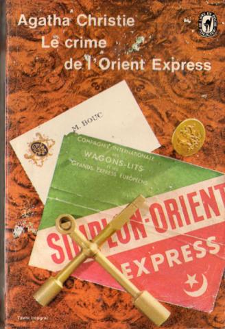 Policier - LIVRE DE POCHE n° 1607 - Agatha CHRISTIE - Le Crime de l'Orient-Express