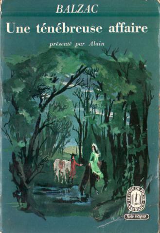 Varia (livres/magazines/divers) - Livre de Poche n° 611 - Honoré de BALZAC - Une ténébreuse affaire