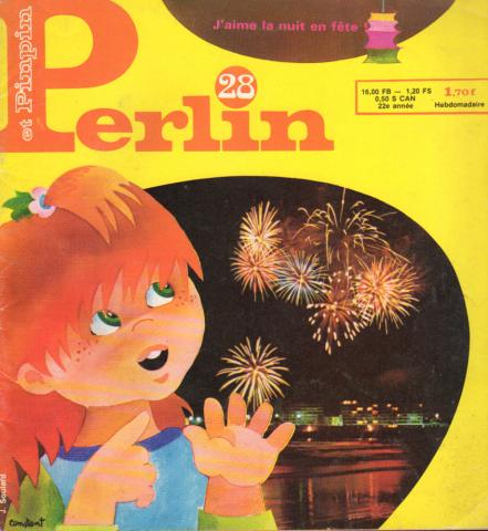 Perlin n° 7728 -  - Perlin et Pinpin n° 28 - 13/07/1977