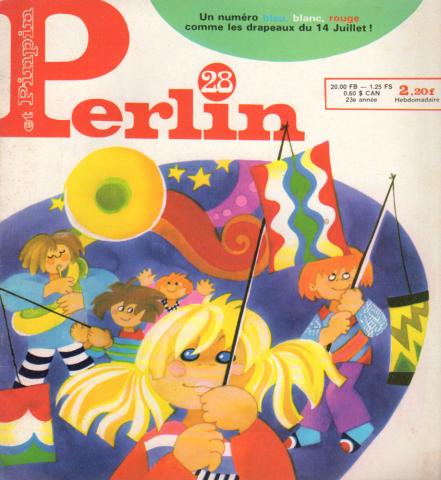 Perlin n° 7828 -  - Perlin et Pinpin n° 28 - 12/07/1978