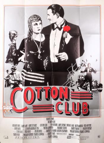 Varia (livres/magazines/divers) - Cinéma -  - Francis Ford Coppola - Cotton Club - 1984 - Affiche de cinéma - 120 x 160 cm